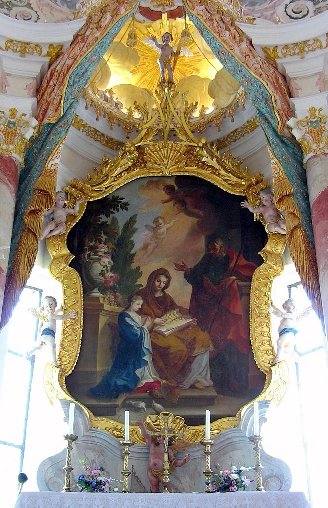 Buxheim, Altare della Cappella di sant'Anna